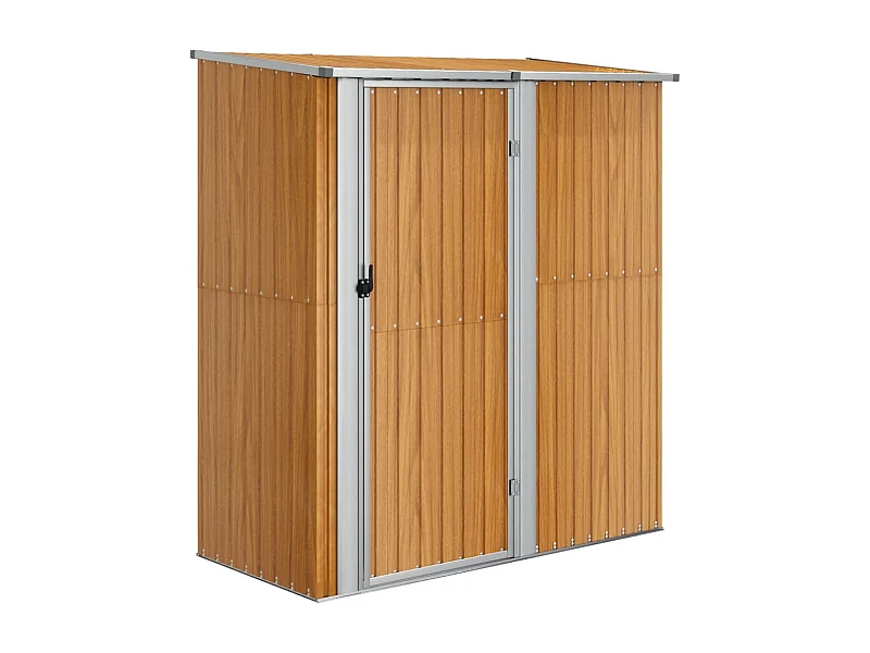 Abri de jardin cabane marron 180.5 x 97 x 209.5 cm 02_0022160