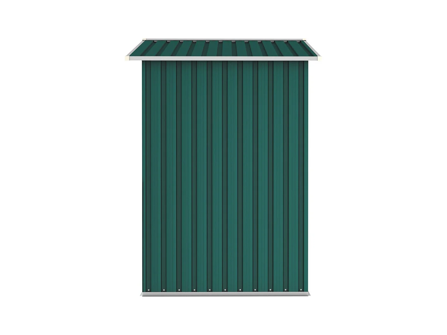 Casetta da giardino casetta per cabine ripostiglio casetta per la casa casetta per attrezzi da esterno robusta 205 x 129 x 183 cm acciaio zincato verde 02_0022372