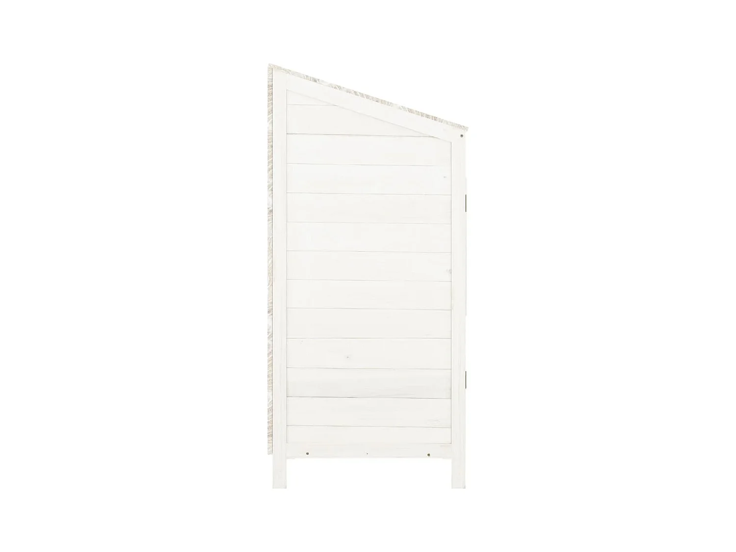 Caseta de jardín 55 x 52 x 112 cm madera maciza de abeto blanco 02_0044049