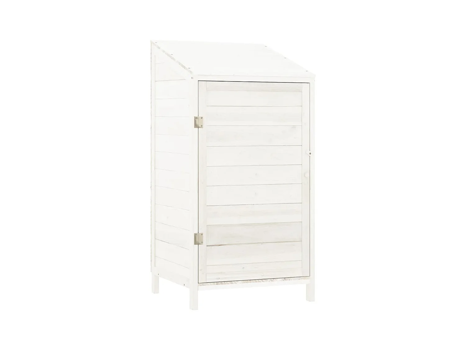 Casetta da giardino 55 x 52 x 112 cm in legno massello di abete bianco 02_0044049