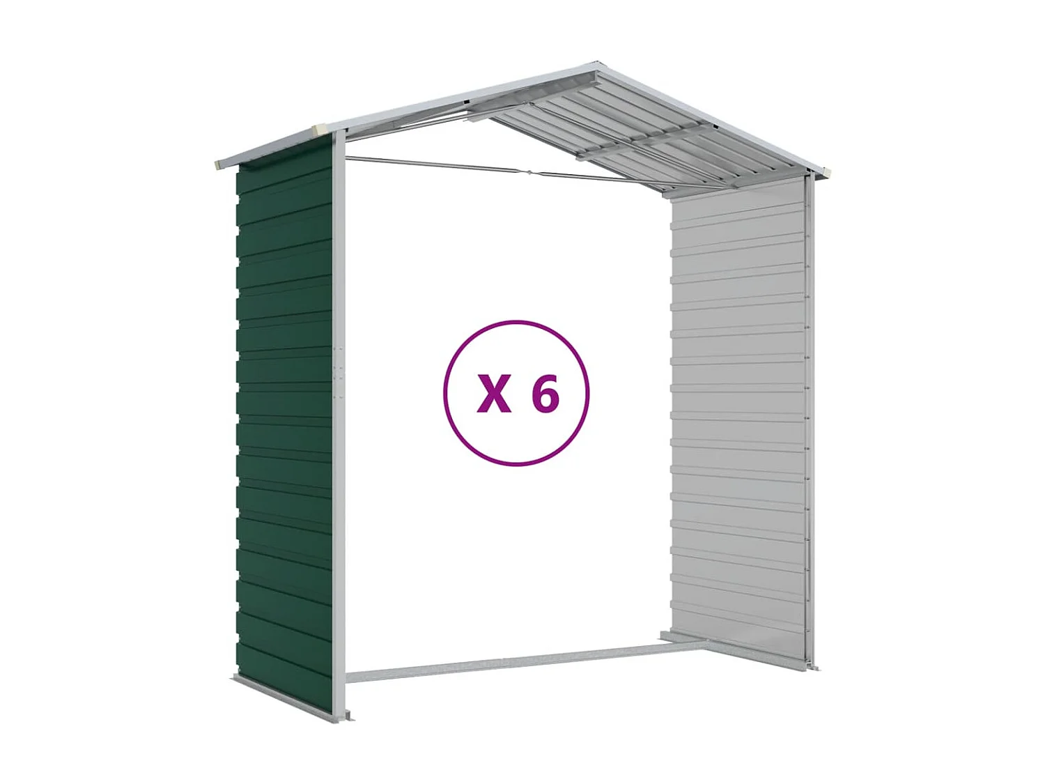 Abri de jardin cabane 191 x 555 x 198 cm 02_0022352