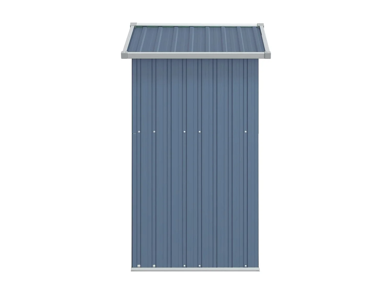 Abri de jardin cabane grise 126 x 97.5 x 177 cm 02_0022229