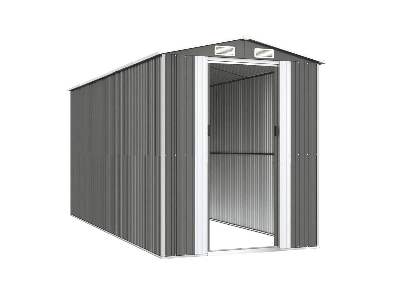 Abri de jardin cabane grise 192 x 440 x 223 cm 02_0022258