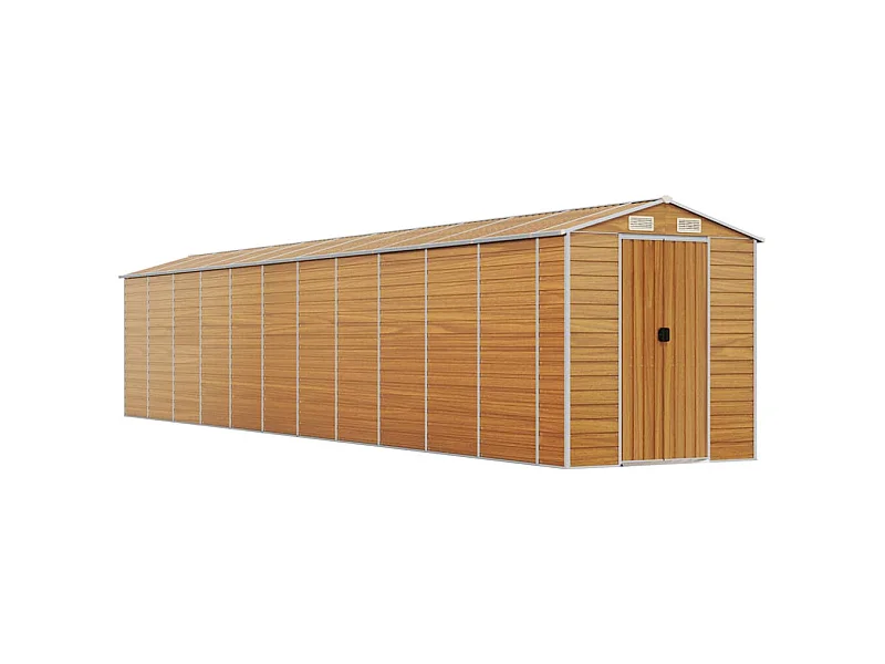 Abri de jardin cabane marron 191 x 980 x 198 cm 02_0022298