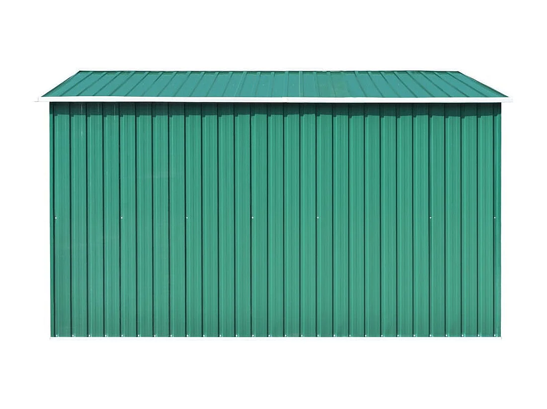 Abri de jardin cabane métal argentée 257 x 298 x 178 cm 02_0022165