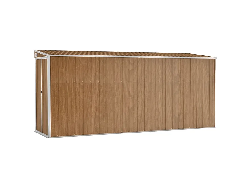 Abri de jardin cabane marron 118 x 382 x 178 cm 02_0022337