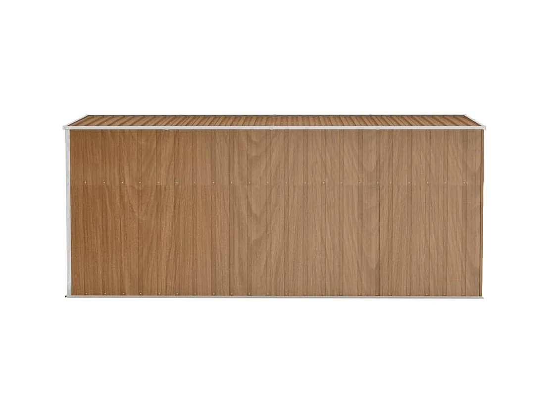 Abri de jardin cabane marron 118 x 382 x 178 cm 02_0022337