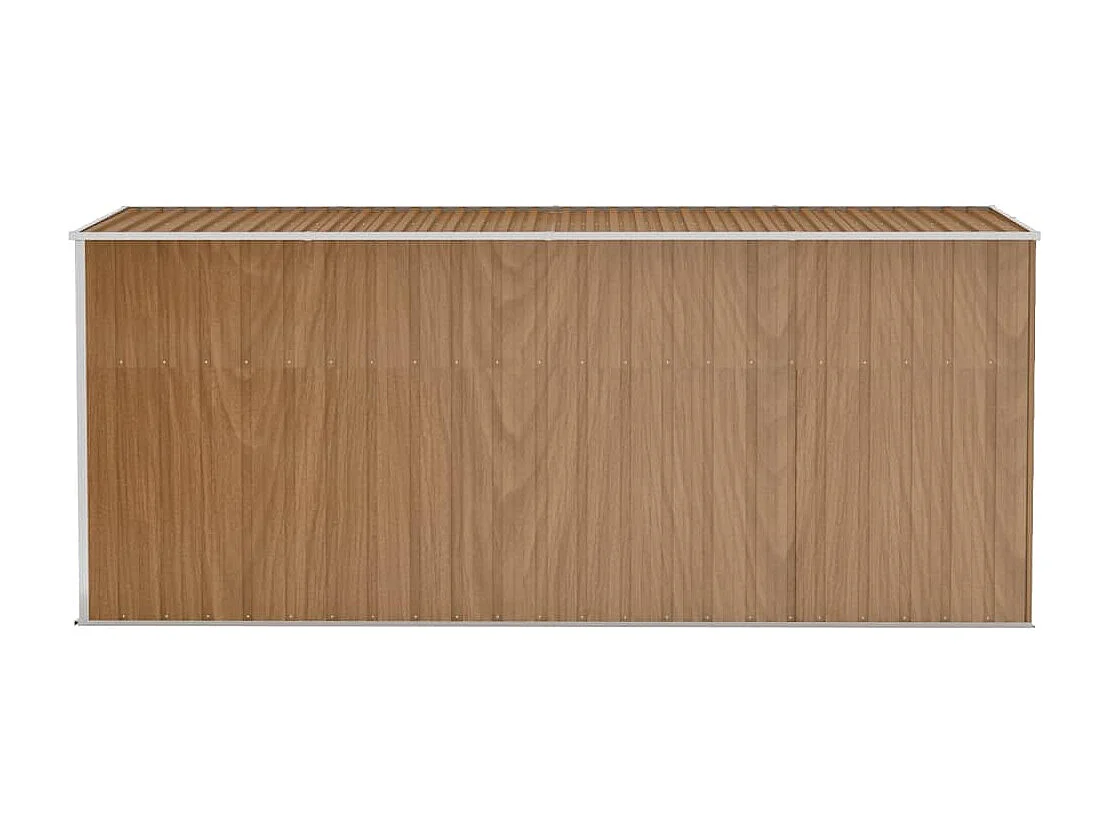 Abri de jardin cabane marron 118 x 382 x 178 cm 02_0022337