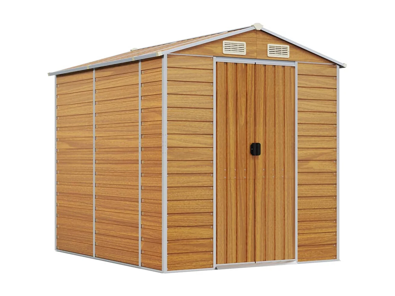 Abri de jardin cabane marron 191 x 215 x 198 cm 02_0022289