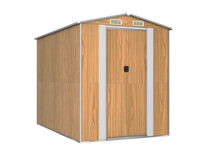 Abri de jardin cabane marron 192 x 274 x 223 cm 02_0022303