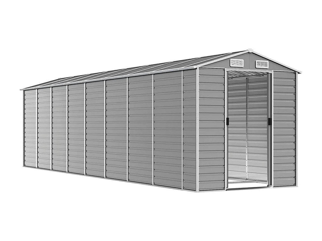 Abri de jardin cabane grise 191 x 725 x 198 cm 02_0022248