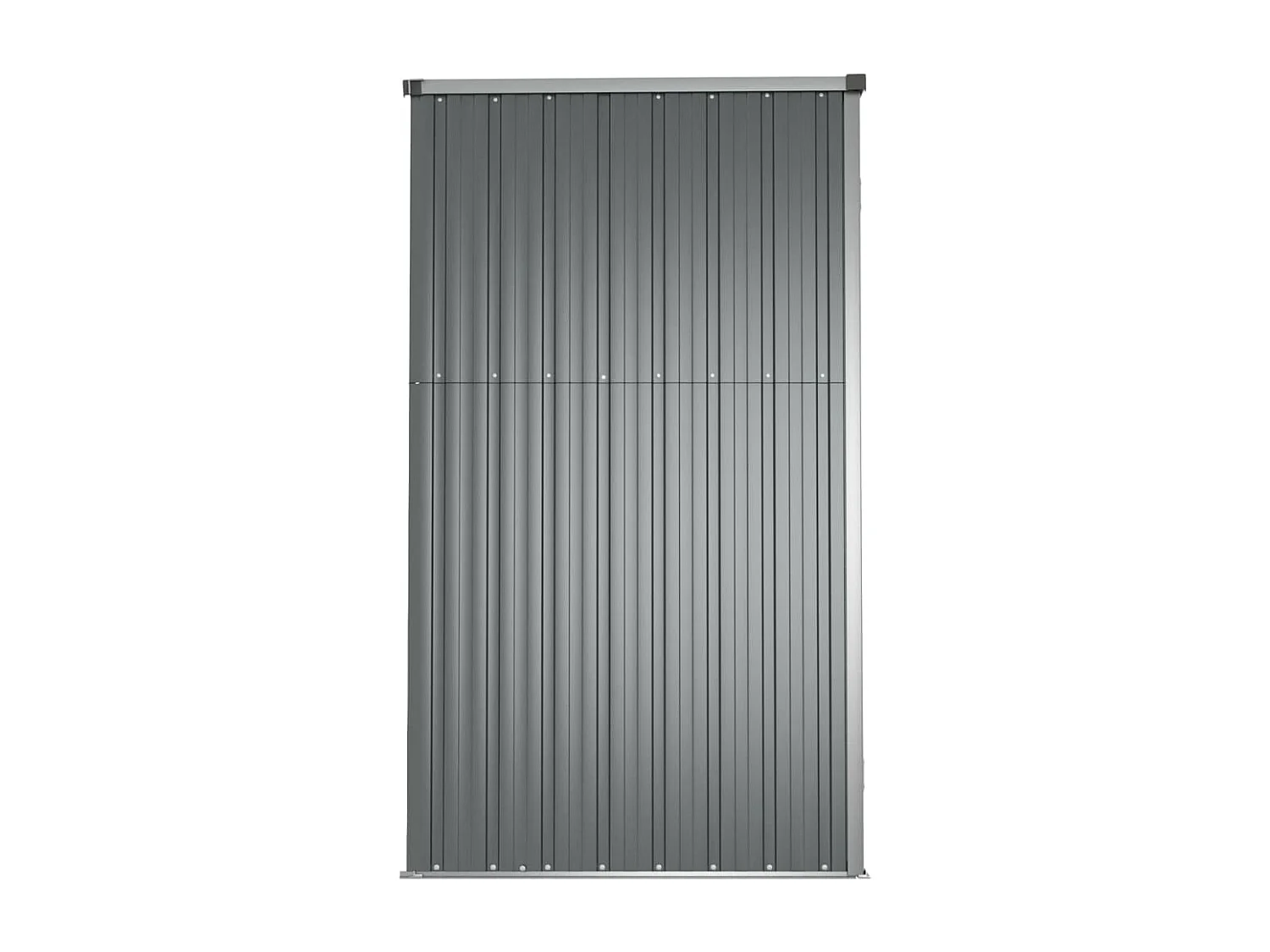 Abri de jardin cabane grise 161 x 89 x 161 cm 02_0022415
