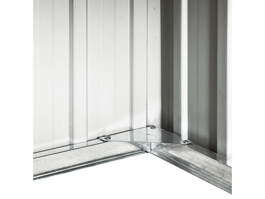 Refugio para robot de jardín 92 x 97 x 63 cm acero galvanizado marrón 02_0022393