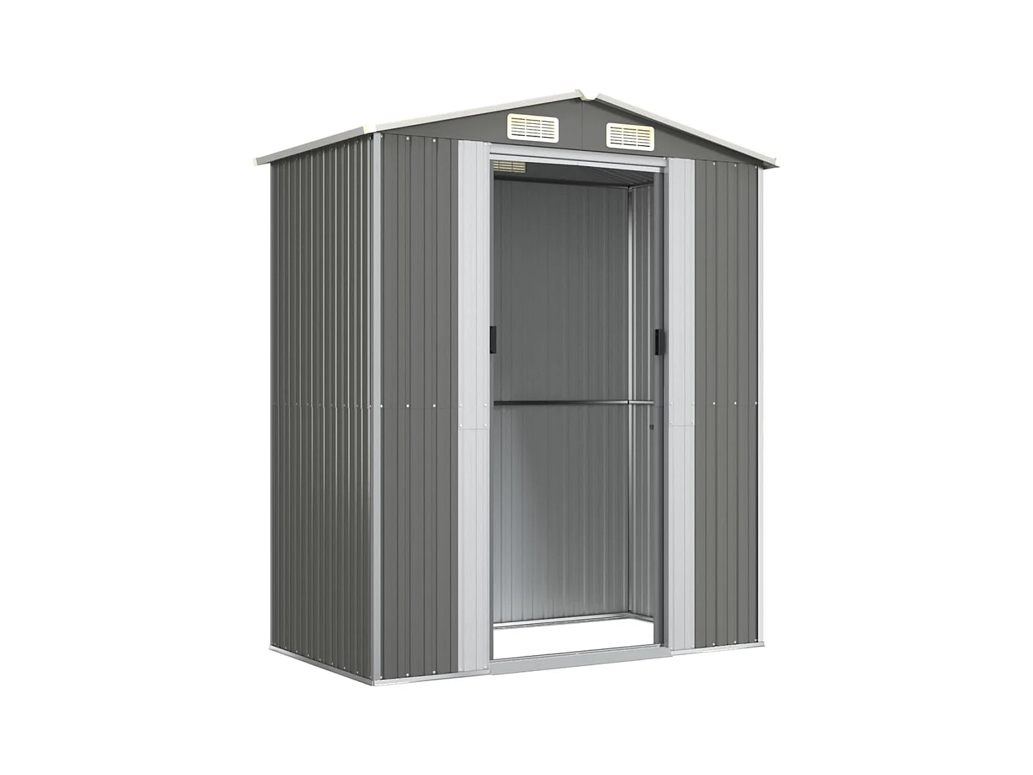 Abri de jardin cabane grise 192 x 108 x 223 cm 02_0022253