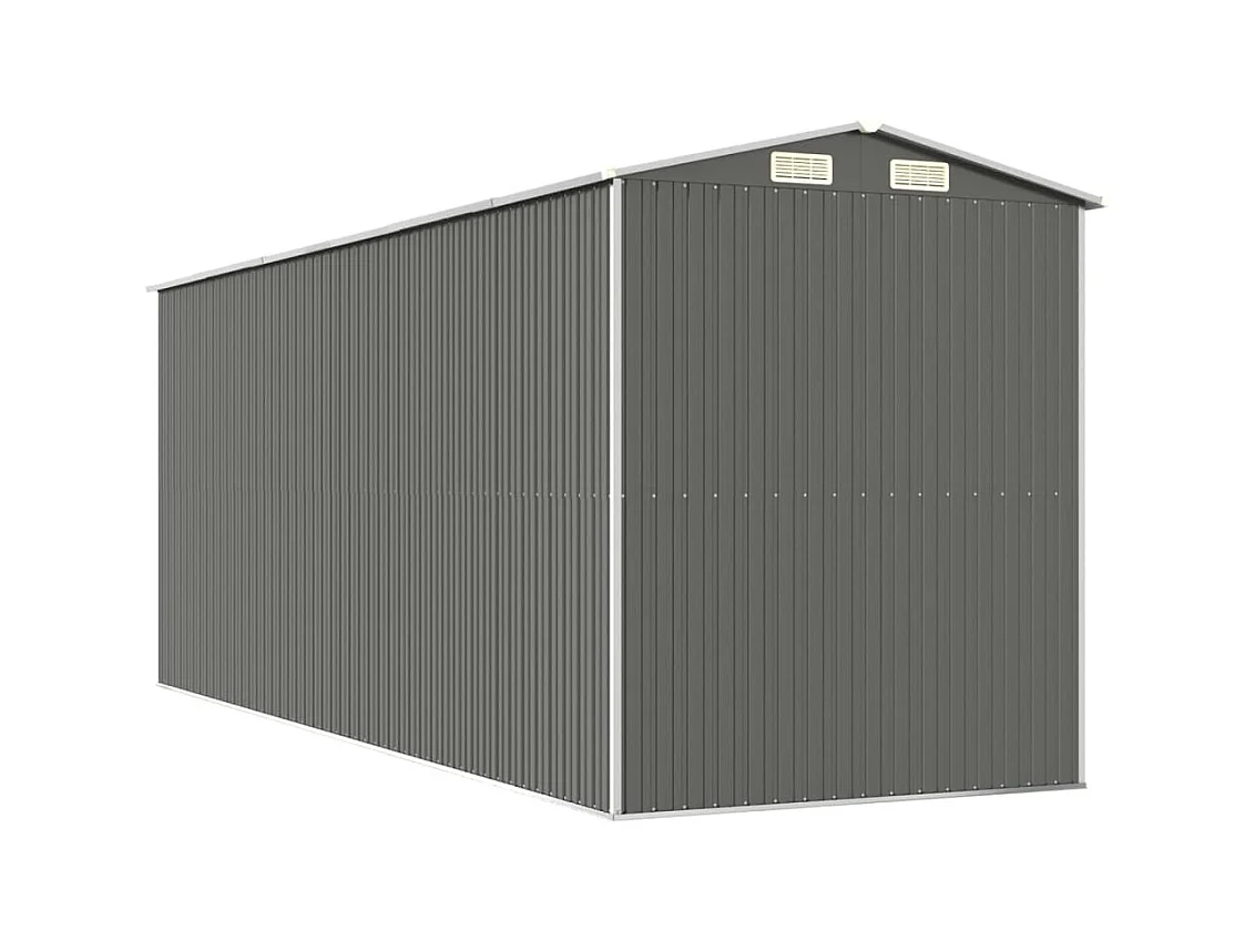 Abri de jardin cabane grise 192 x 523 x 223 cm 02_0022259