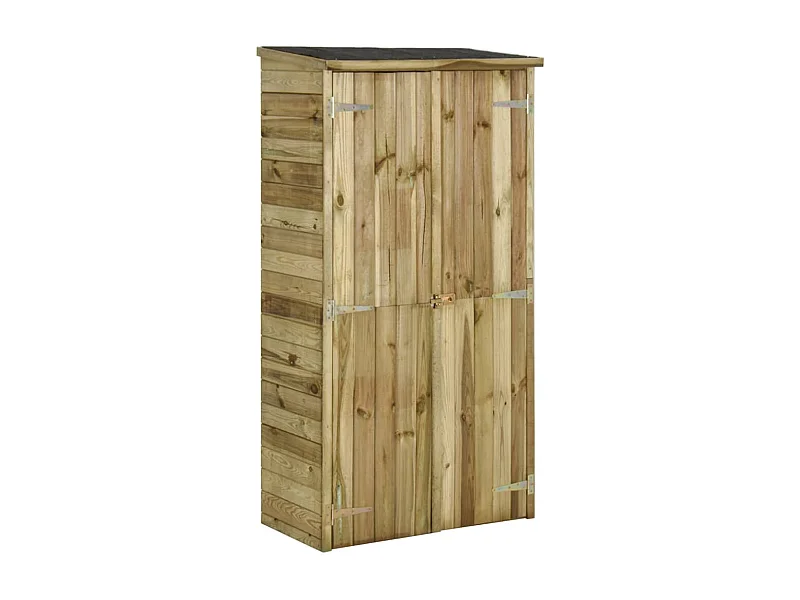 Abri à outils pour marron 85 x 48 x 177 cm 02_0022432