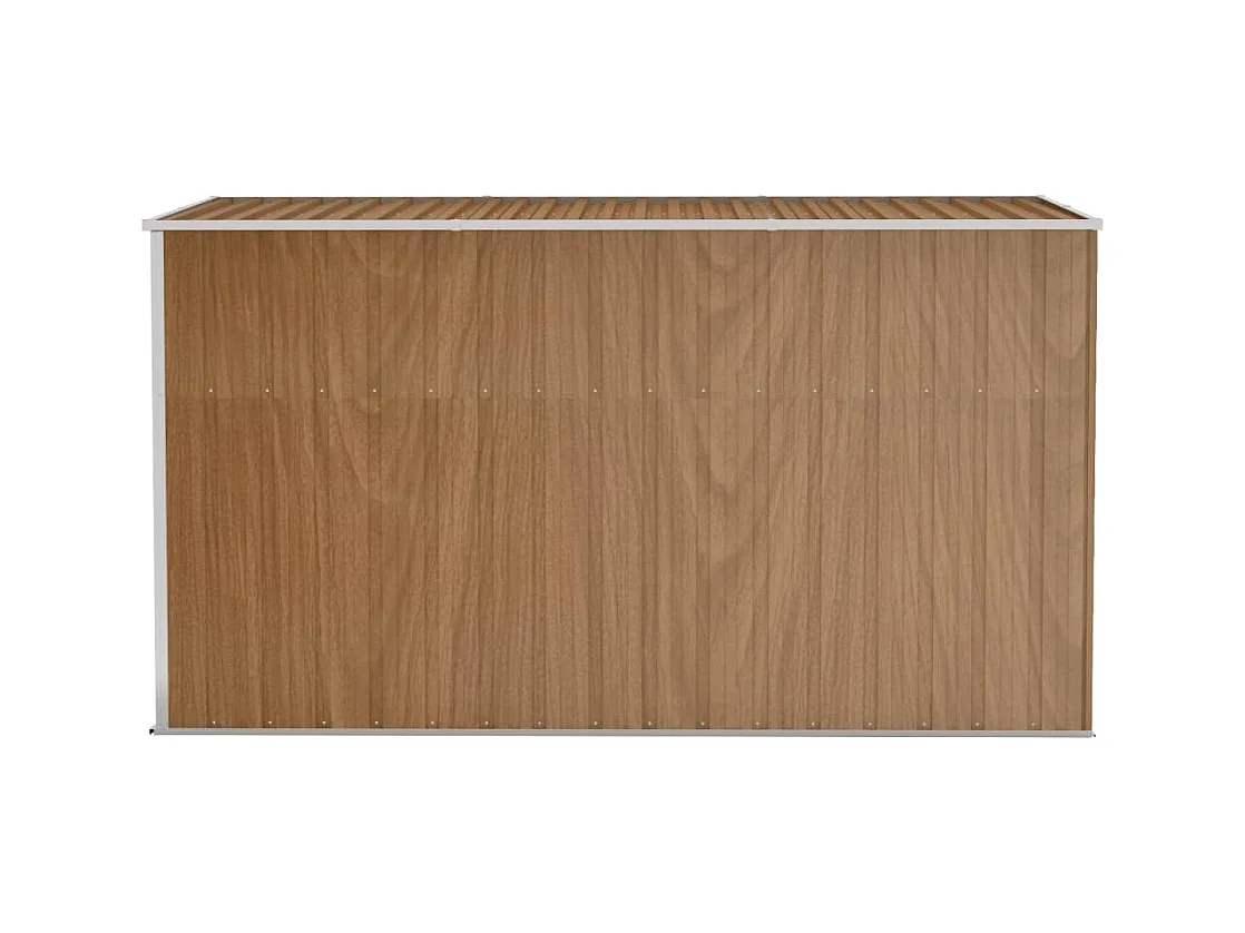 Abri de jardin cabane marron 118 x 288 x 178 cm 02_0022336