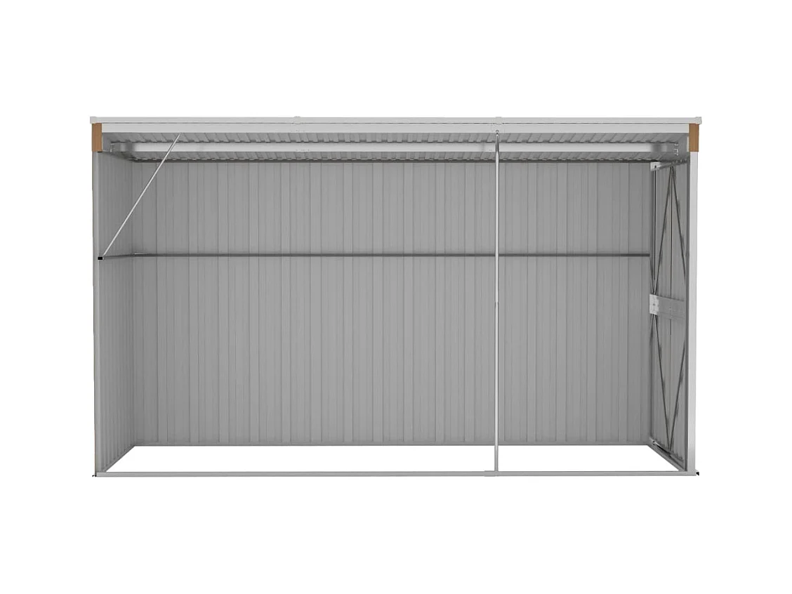 Abri de jardin cabane marron 118 x 288 x 178 cm 02_0022336