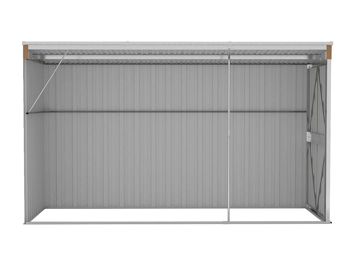 Abri de jardin cabane marron 118 x 288 x 178 cm 02_0022336