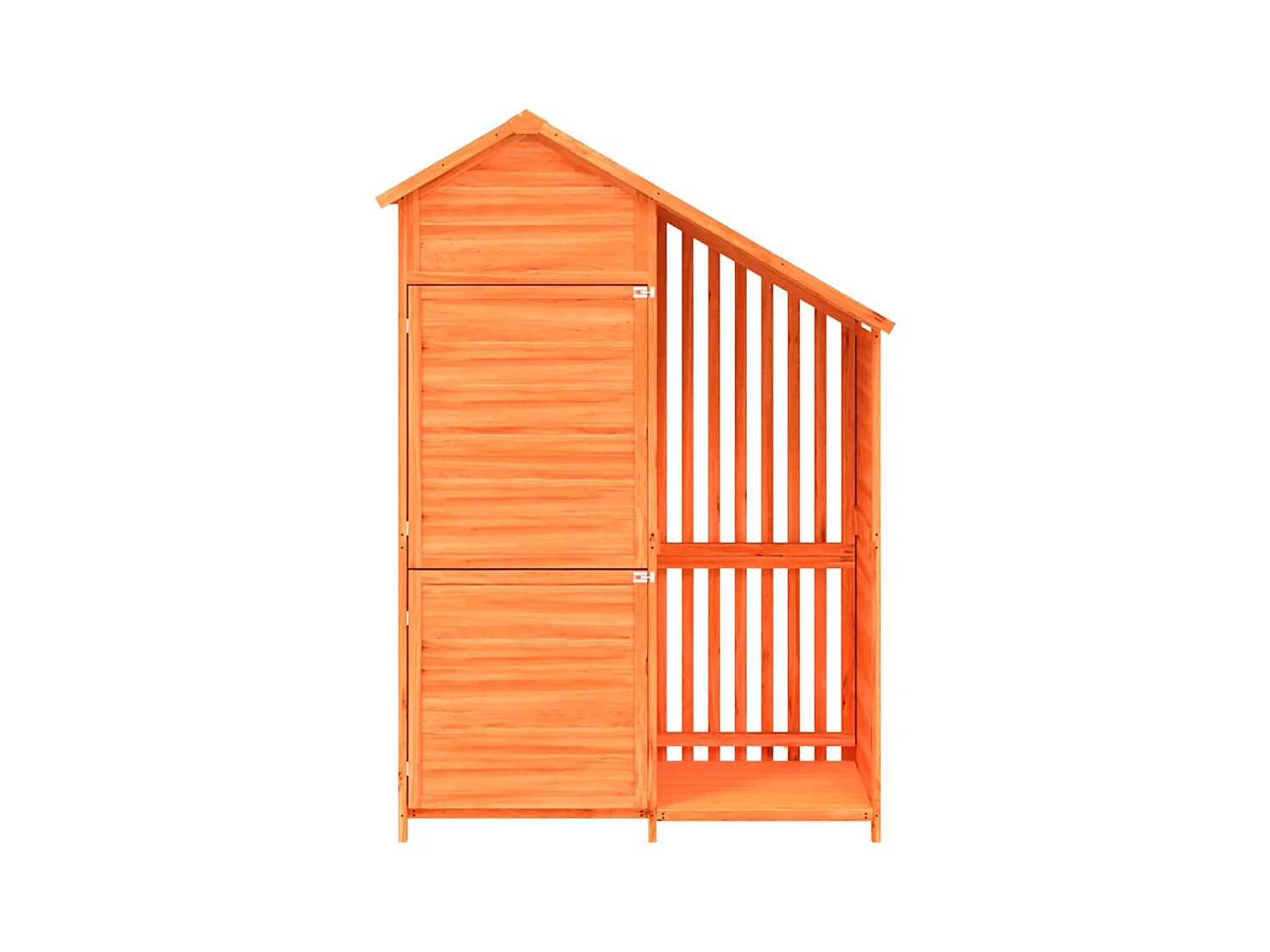 Abri de jardin cabane bois marron 120 x 53.5 x 170 cm 02_0022420