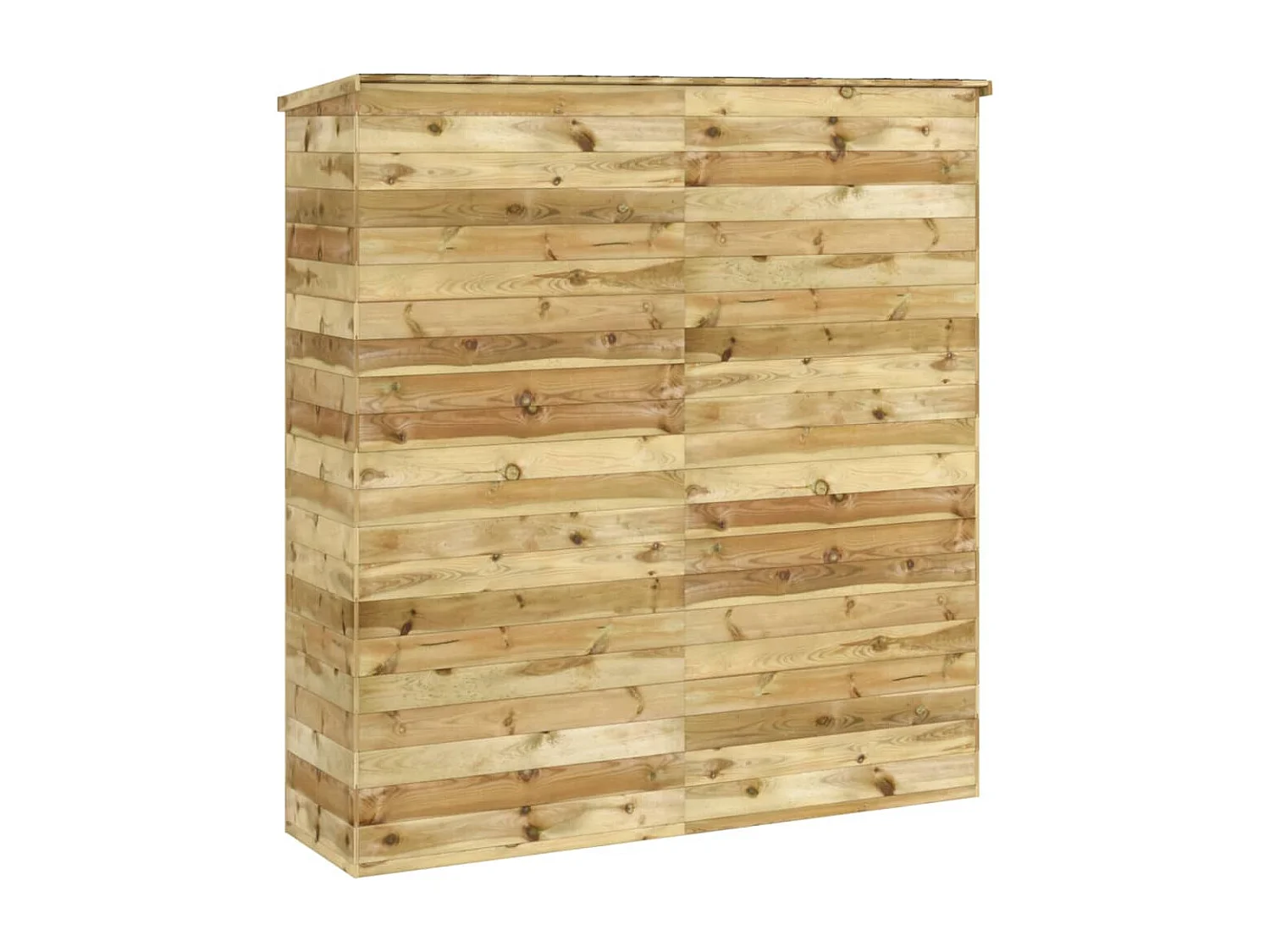 Galpão de jardim, cabana, casa de armazenamento, galpão ao ar livre, ferramentas, robusto, 163 x 50 x 171 cm, madeira maciça de pinho, marrom 02_0022404