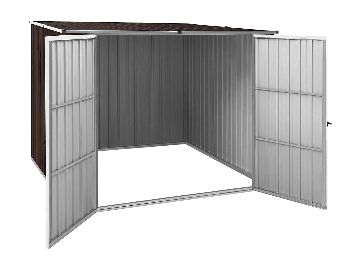 Abri de jardin cabane marron 195 x 198 x 159 cm 02_0022327