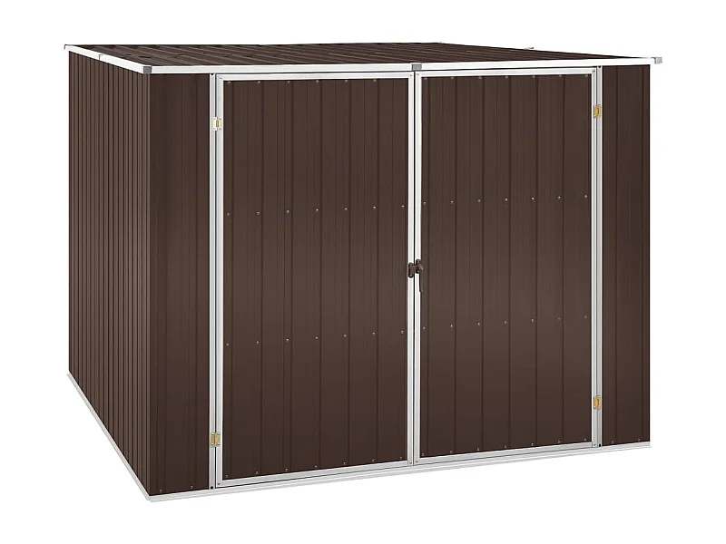 Abri de jardin cabane marron 195 x 198 x 159 cm 02_0022327
