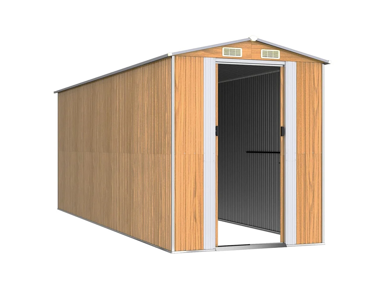 Abri de jardin cabane marron 192 x 523 x 223 cm 02_0022306