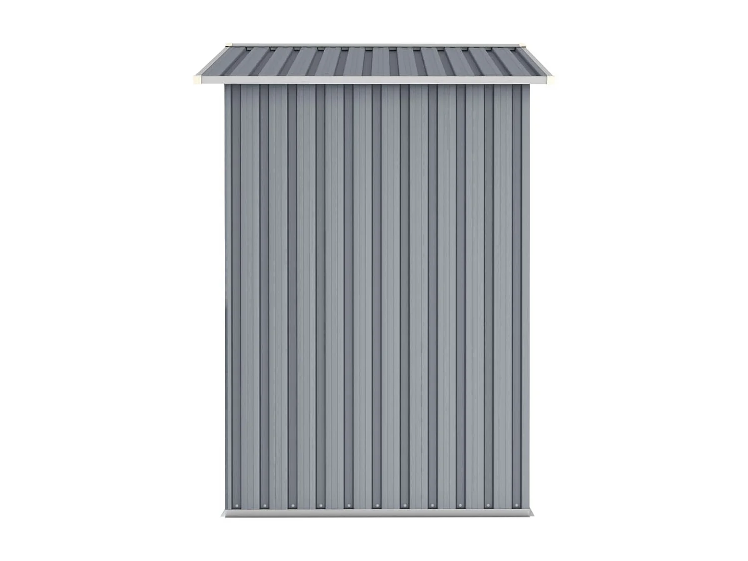 Abri de jardin cabane grise 205 x 129 x 183 cm 02_0022232