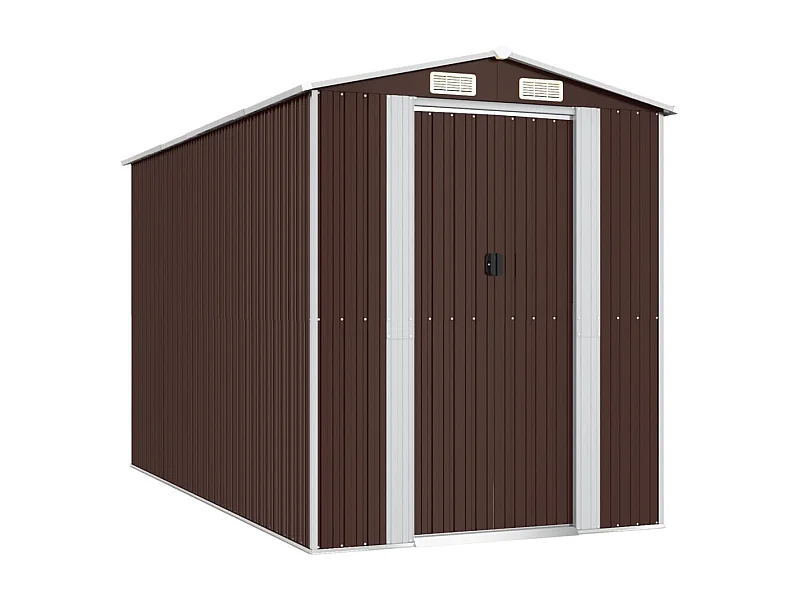 Abri de jardin cabane marron 192 x 357 x 223 cm 02_0022319