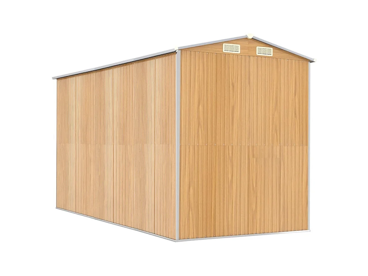 Abri de jardin cabane marron 192 x 357 x 223 cm 02_0022304