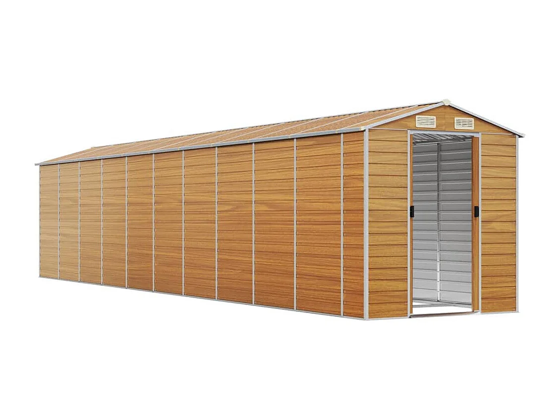 Abri de jardin cabane marron 191 x 895 x 198 cm 02_0022297