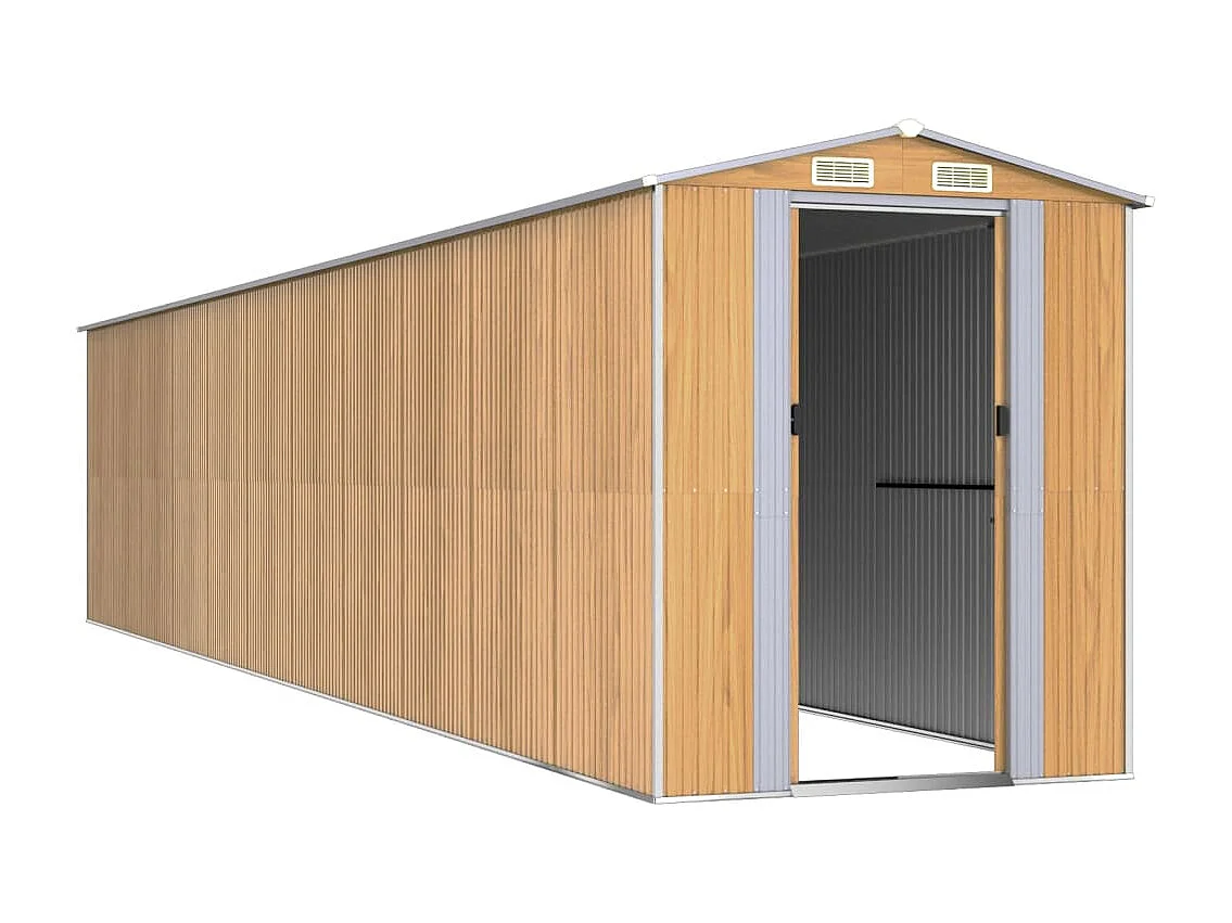 Abri de jardin cabane marron 192 x 938 x 223 cm 02_0022311