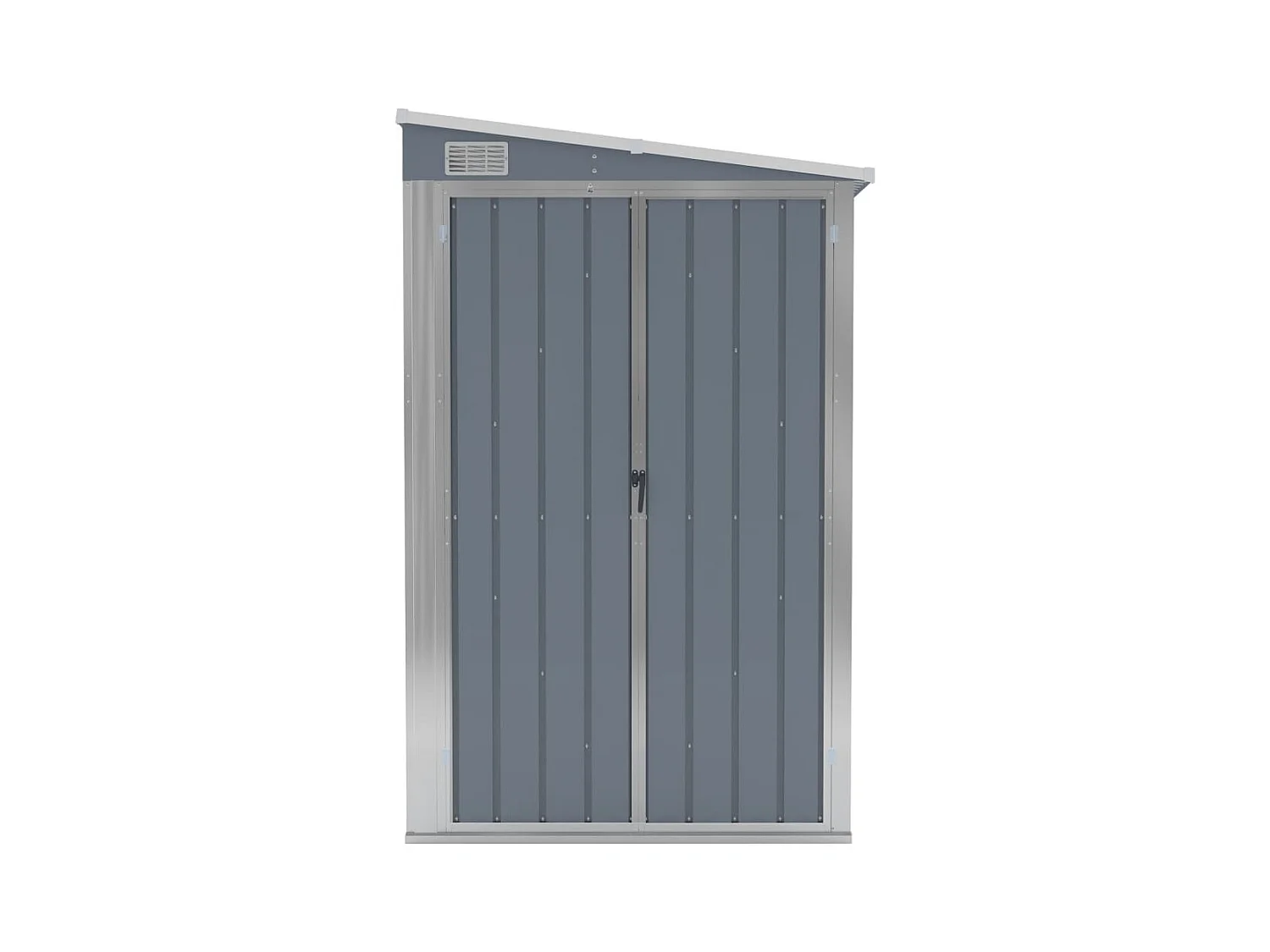 Abri de jardin cabane grise 118 x 382 x 178 cm 02_0022334