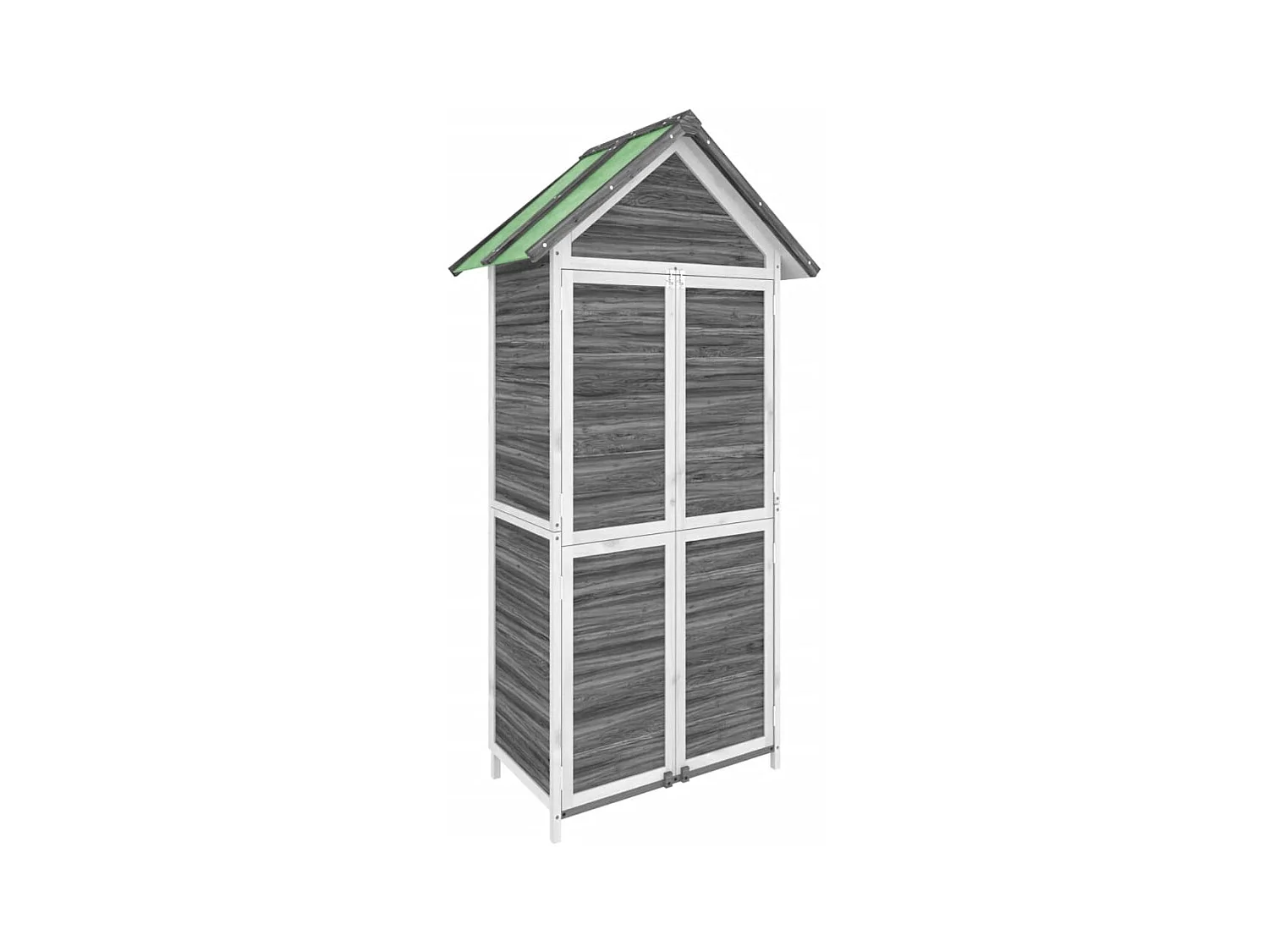 Abri de jardin cabane bois marron 89 x 52.5 x 175 cm 02_0022419