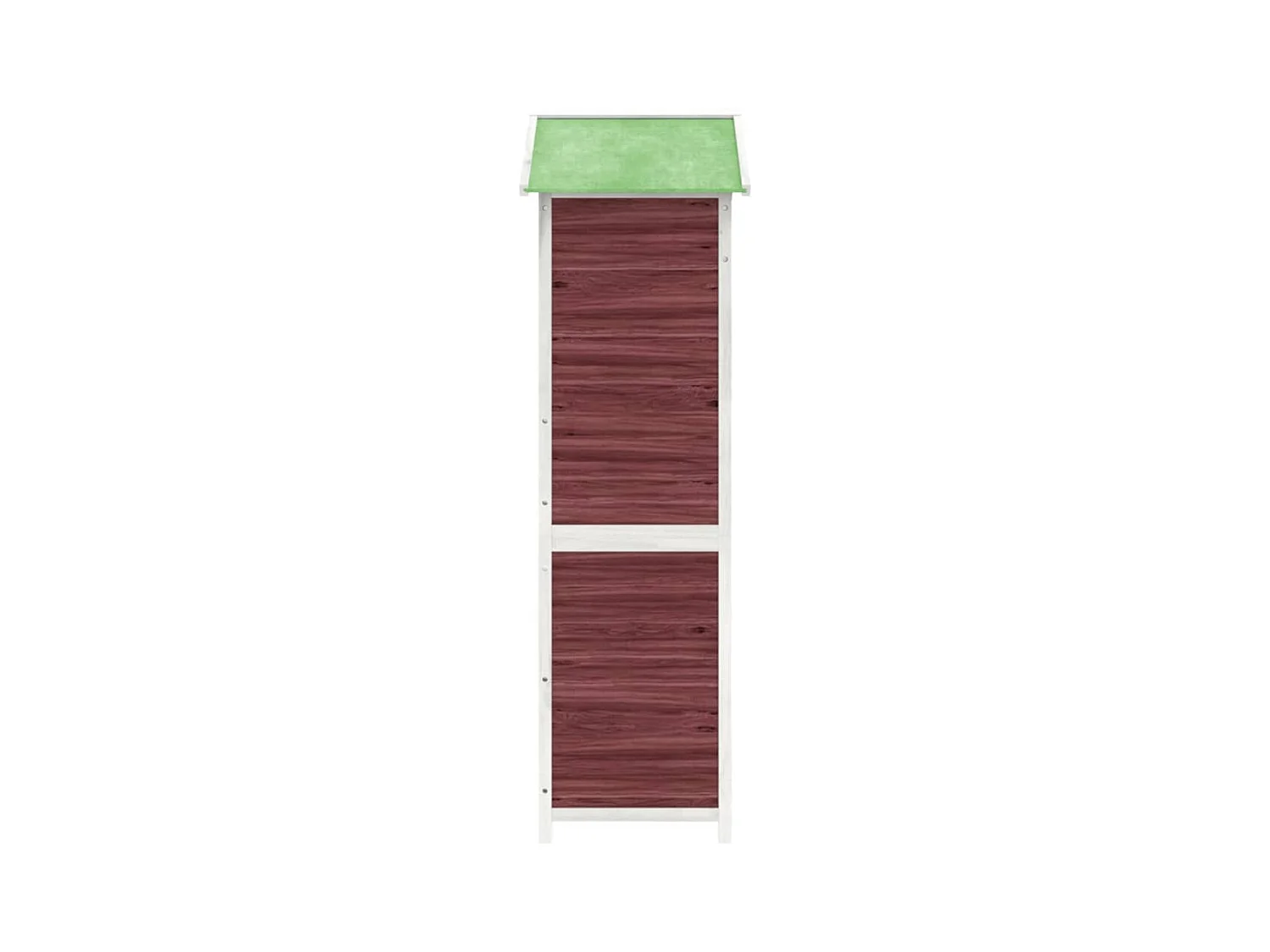 Abri de jardin cabane bois marron 120 x 53.5 x 170 cm 02_0022426
