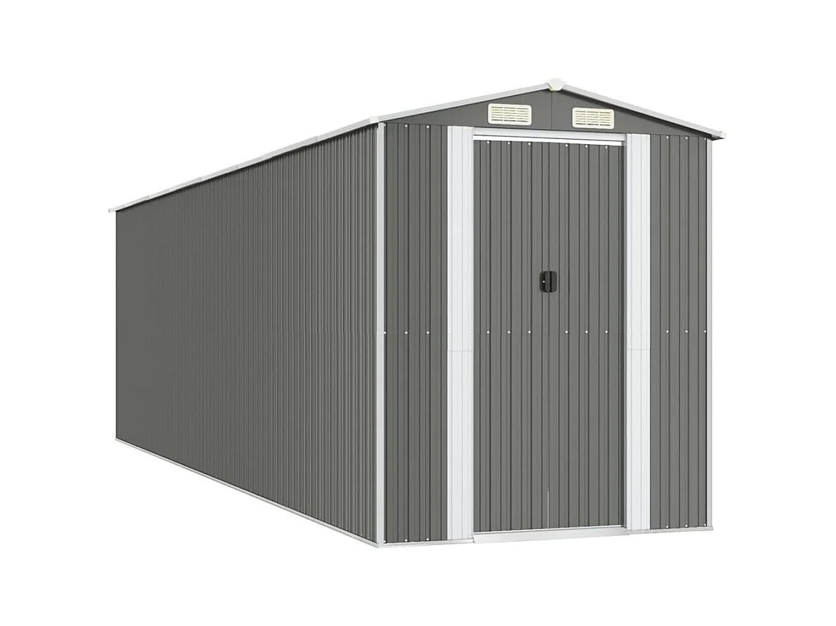 Abri de jardin cabane grise 192 x 689 x 223 cm 02_0022261