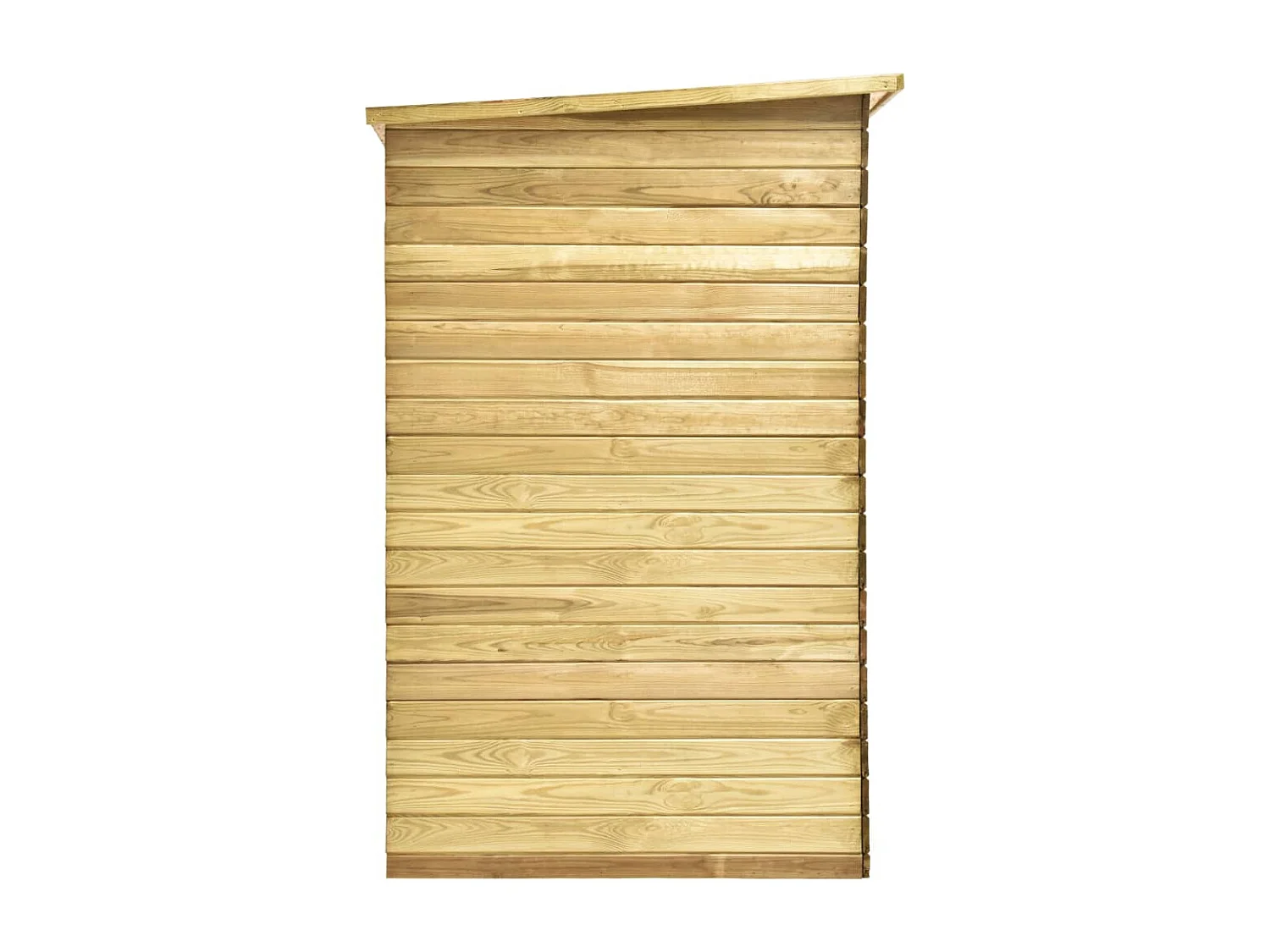 Caseta de jardín caseta de almacenamiento caseta de exterior caseta para herramientas robusta 232 x 110 x 170 cm madera de pino impregnada marrón 02_0022161