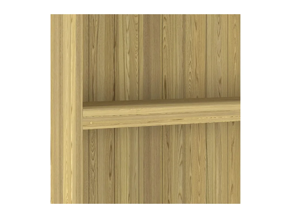 Abri de jardin cabane bois marron 87 x 33 x 222 cm 02_0022408