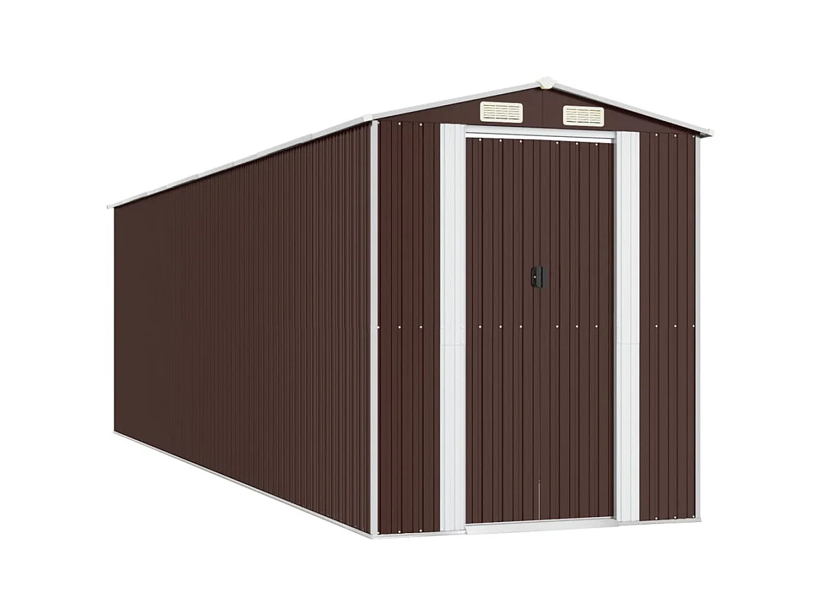Abri de jardin cabane marron 192 x 689 x 223 cm 02_0022323