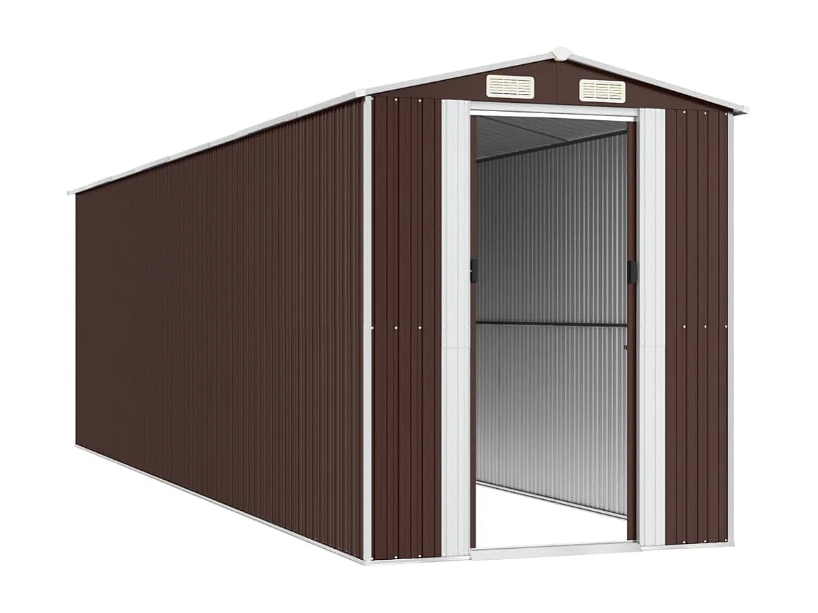Abri de jardin cabane marron 192 x 689 x 223 cm 02_0022323