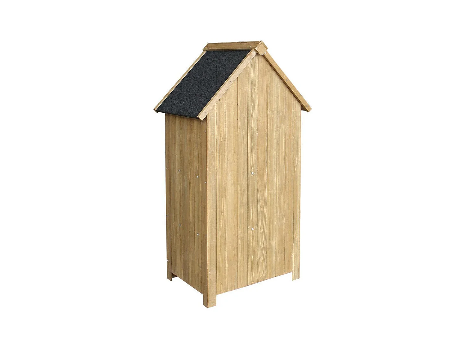 Cabane abri de jardin bois marron 77 x 54 x 142 cm 16_0002171