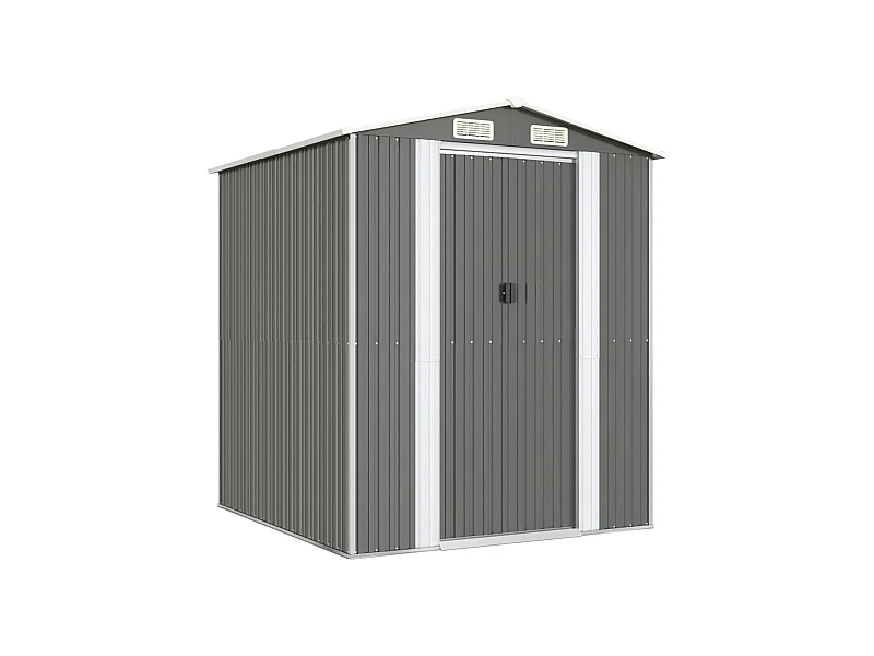 Abri de jardin cabane grise 192 x 191 x 223 cm 02_0022255