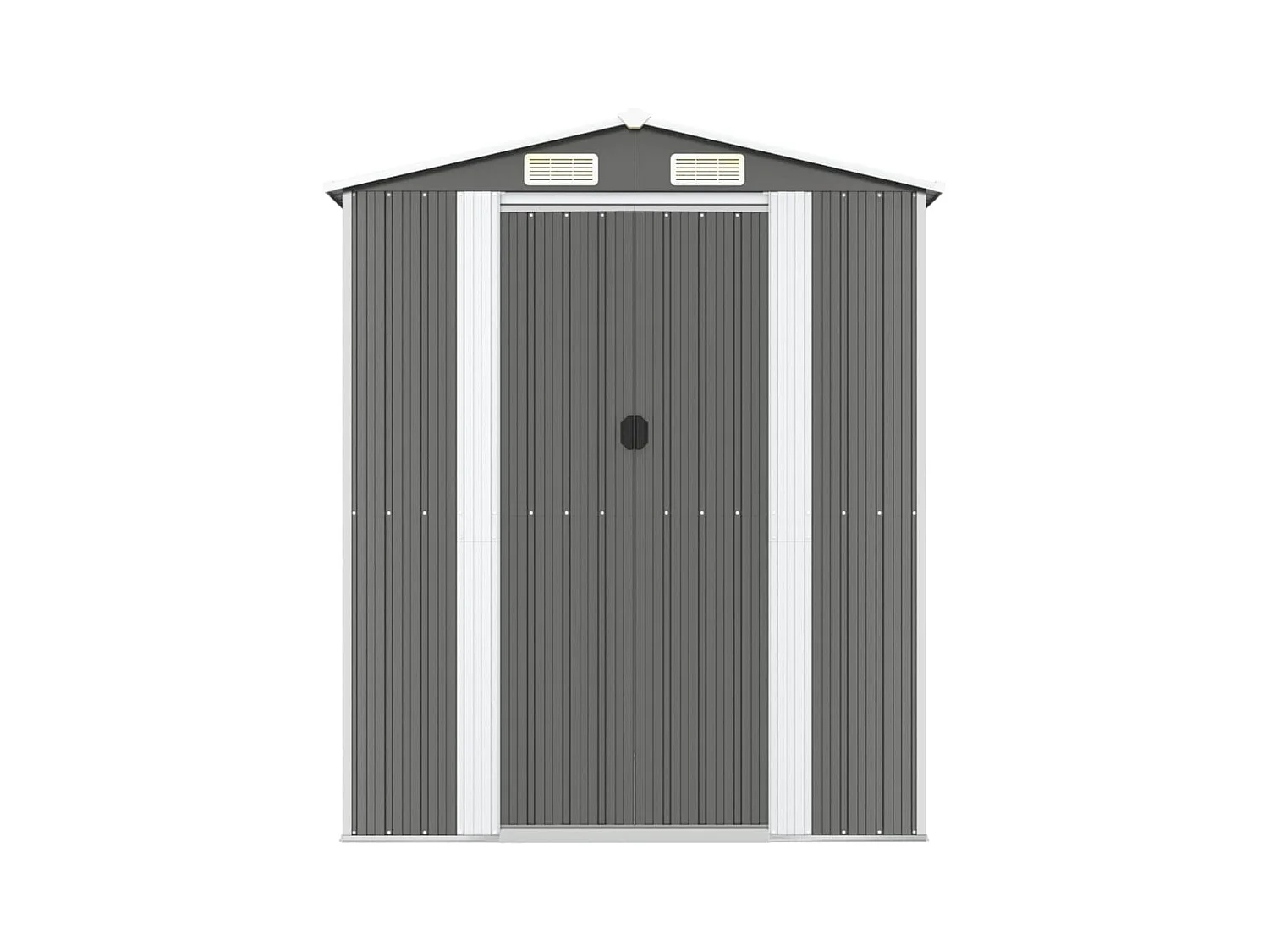 Abri de jardin cabane grise 192 x 191 x 223 cm 02_0022255