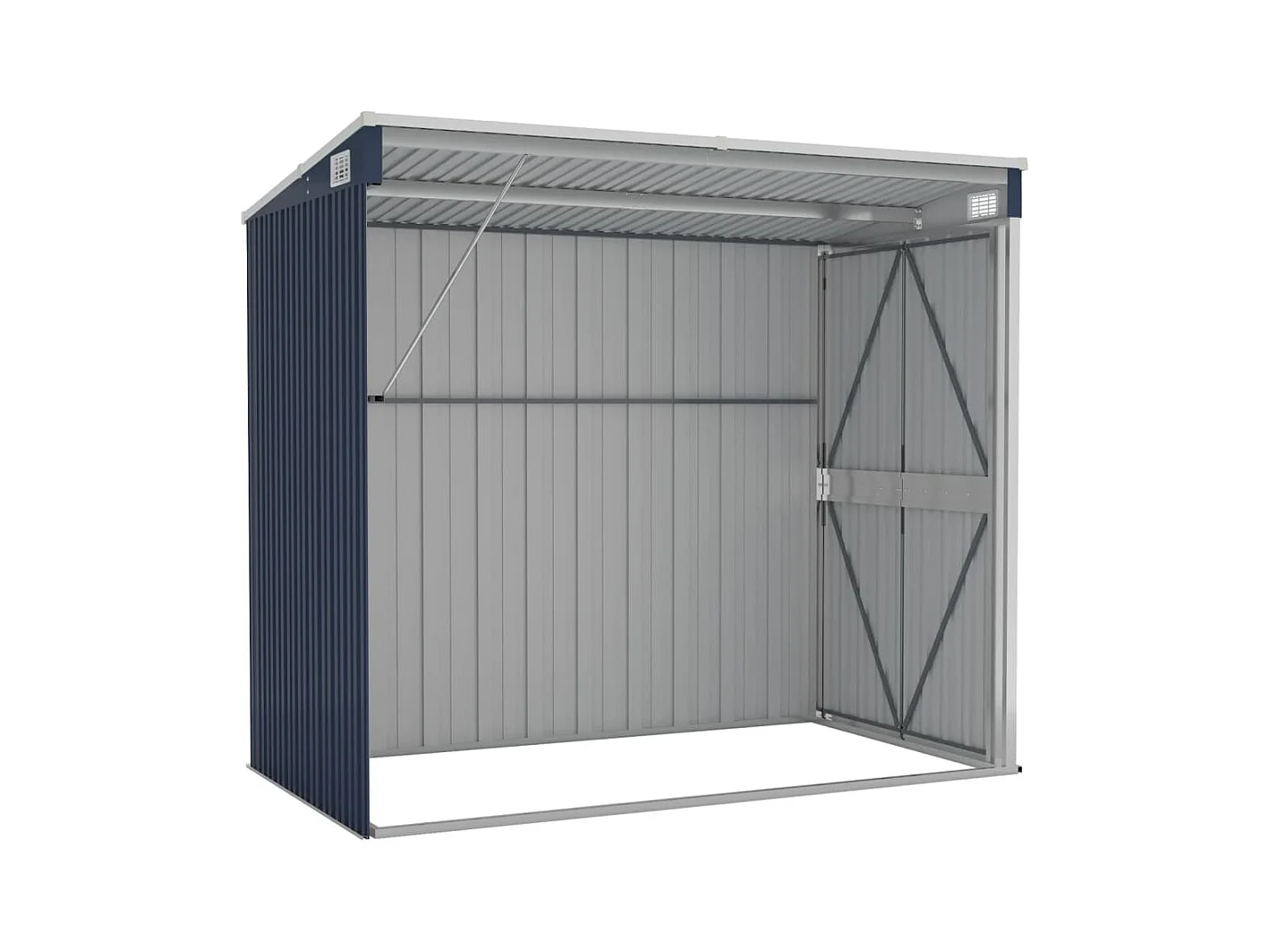 Abri de jardin cabane 118 x 194 x 178 cm 02_0022329