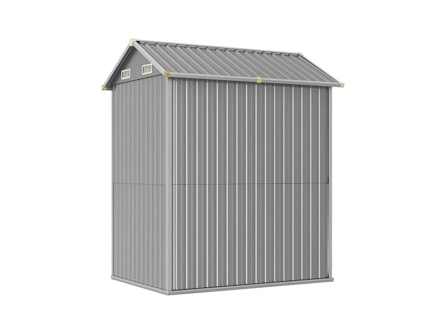 Abri de jardin cabane grise 192 x 152.5 x 237 cm 02_0022254