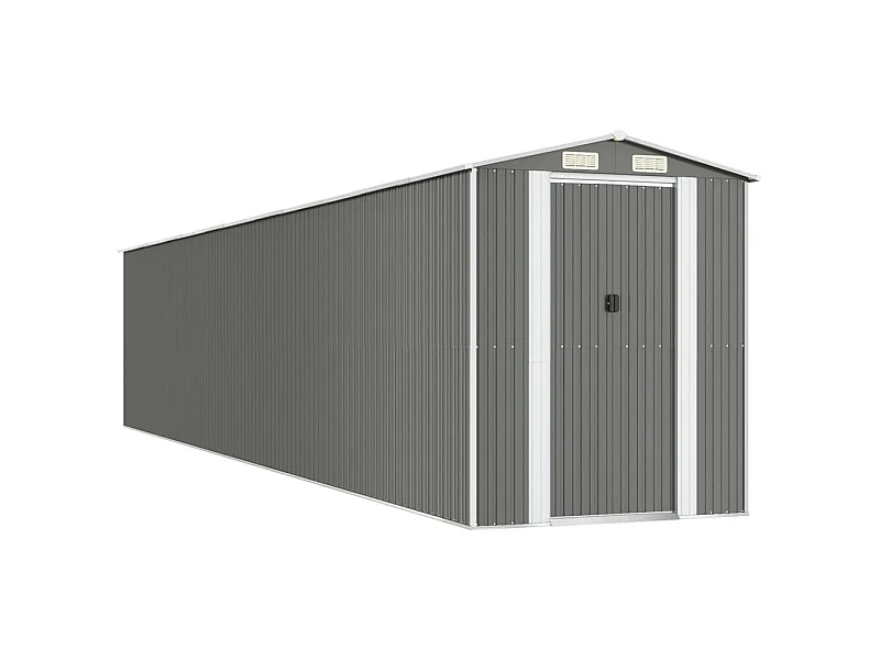 Abri de jardin cabane grise 192 x 1021 x 223 cm 02_0022252