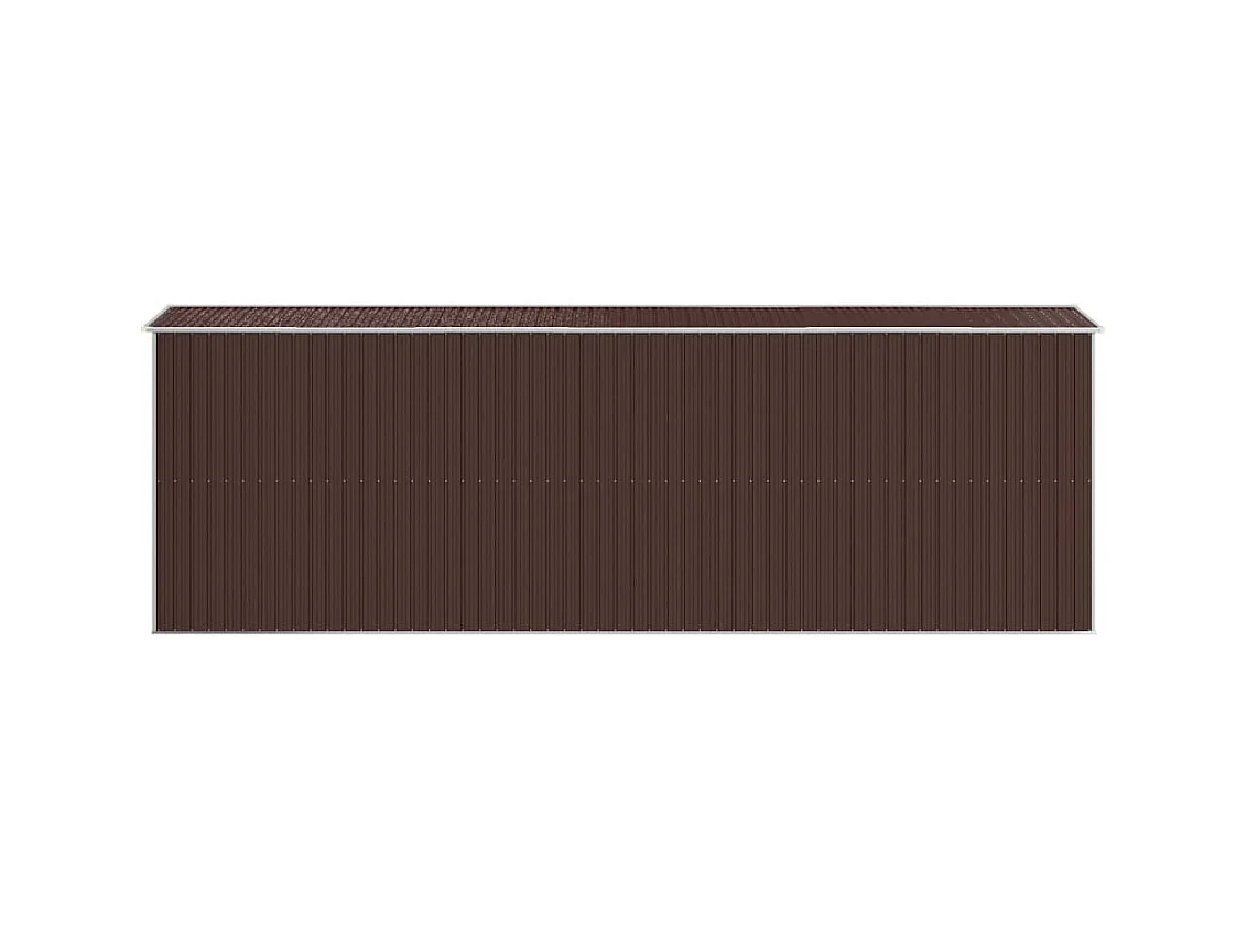 Abri de jardin cabane marron 192 x 606 x 223 cm 02_0022322