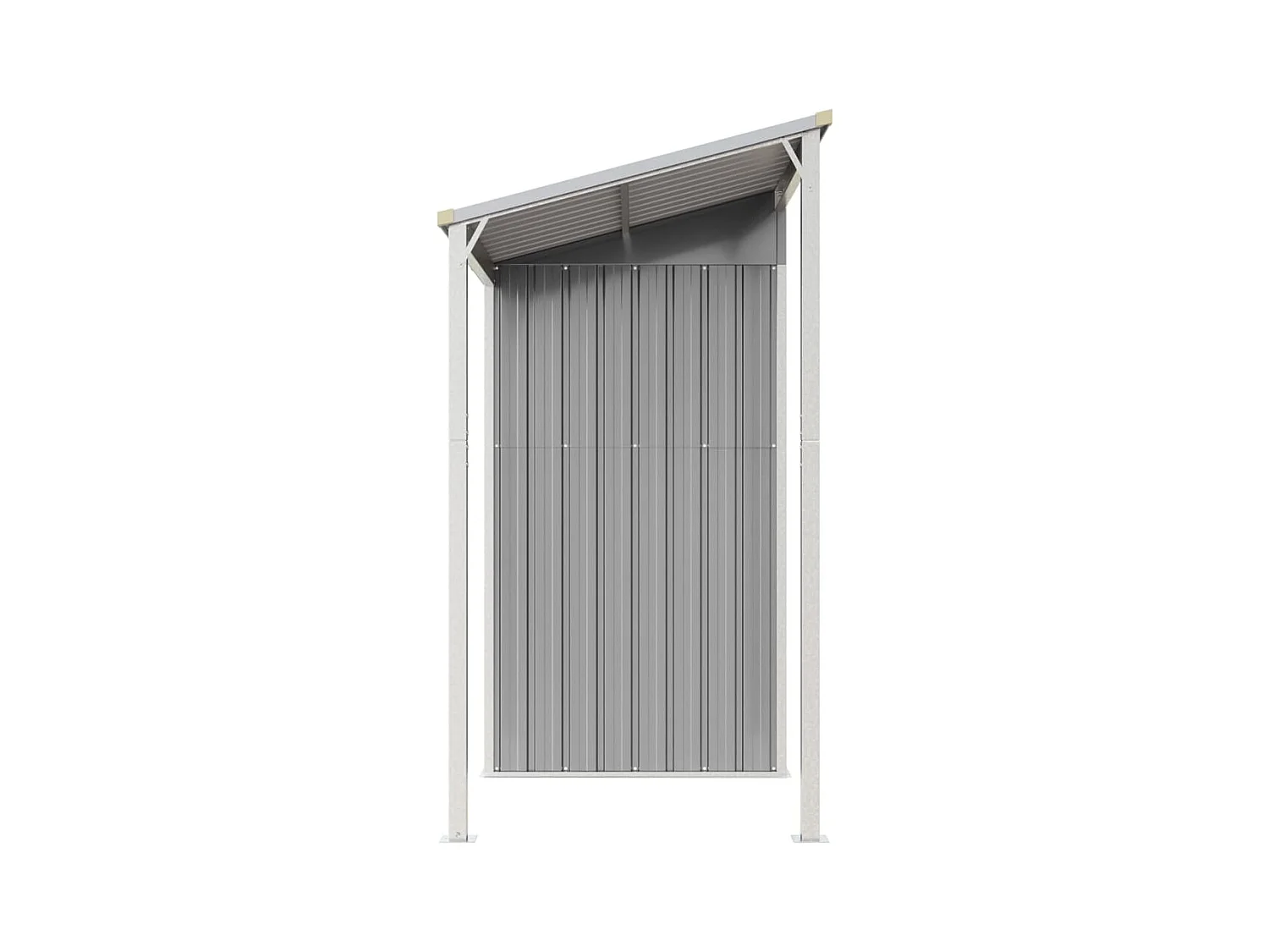 Abri de jardin cabane grise 277 x 110.5 x 181 cm 02_0022218