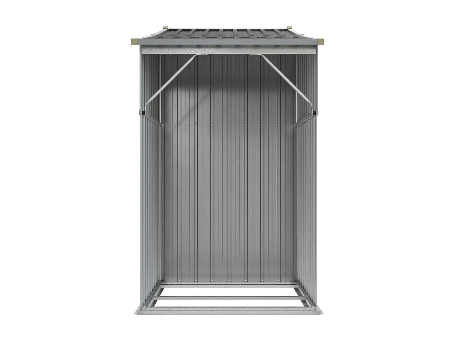 Abri de jardin cabane grise 277 x 93 x 179 cm 02_0022239